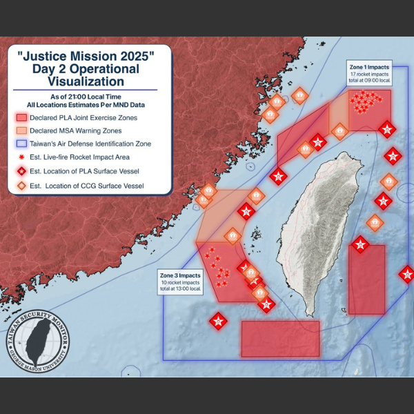 Justice Mission 2025 operational visualization map